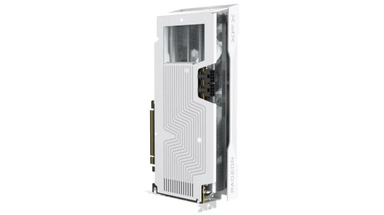 Karta graficzna XFX RX 9070 SWIFT Potrójny wentylator Biały OC GDDR6 - 16,384 MB