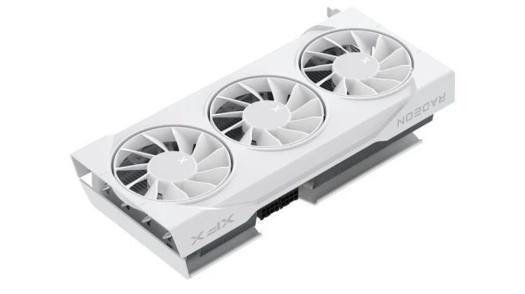 Karta graficzna XFX RX 9070 SWIFT Potrójny wentylator Biały OC GDDR6 - 16,384 MB
