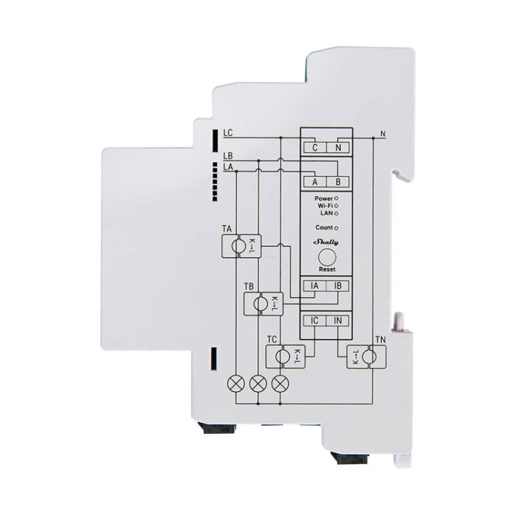 Licznik energii SHELLY Pro 3EM 120A Wi-Fi/Bluetooth