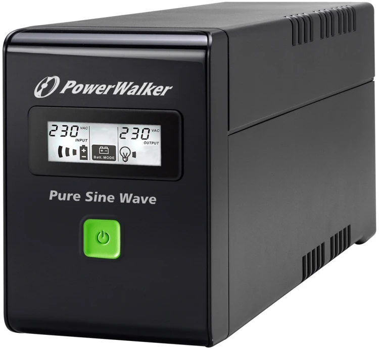 Zasilacz UPS POWER WALKER VI 600 SW FR (600VA) 0,6 kVA 360 W 2 x gniazdo sieciowe