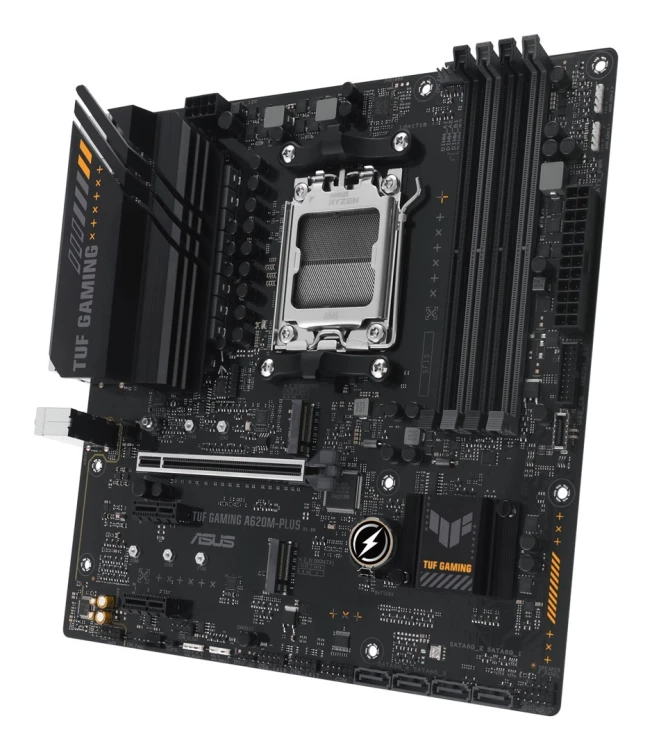 ASUS TUF GAMING A620M-PLUS AMD A620 Gniazdo AM5 micro ATX