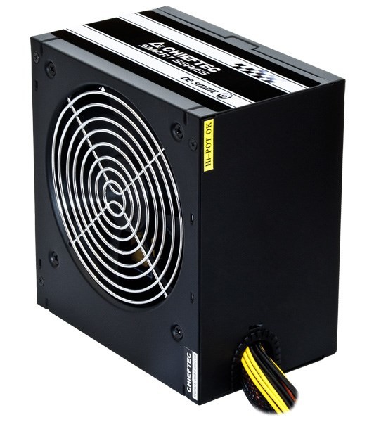 Chieftec Smart GPS-600A8 moduł zasilaczy 600 W 20+4 pin ATX ATX Czarny