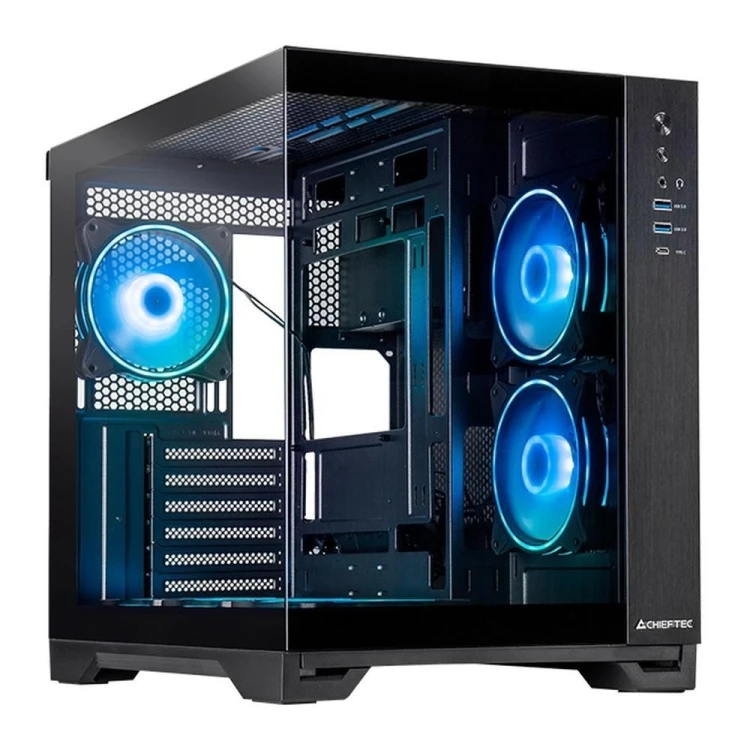 Obudowa komputerowa Chieftec Geh Visio GM-30B-TG-OP schwarz Tempered Glass x 2