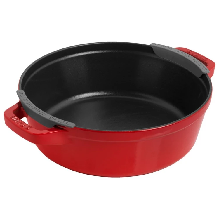 Staub La Cocotte Okrągły Żeliwo Naczynie do pieczenia - ZESTAW 3 SZTUK