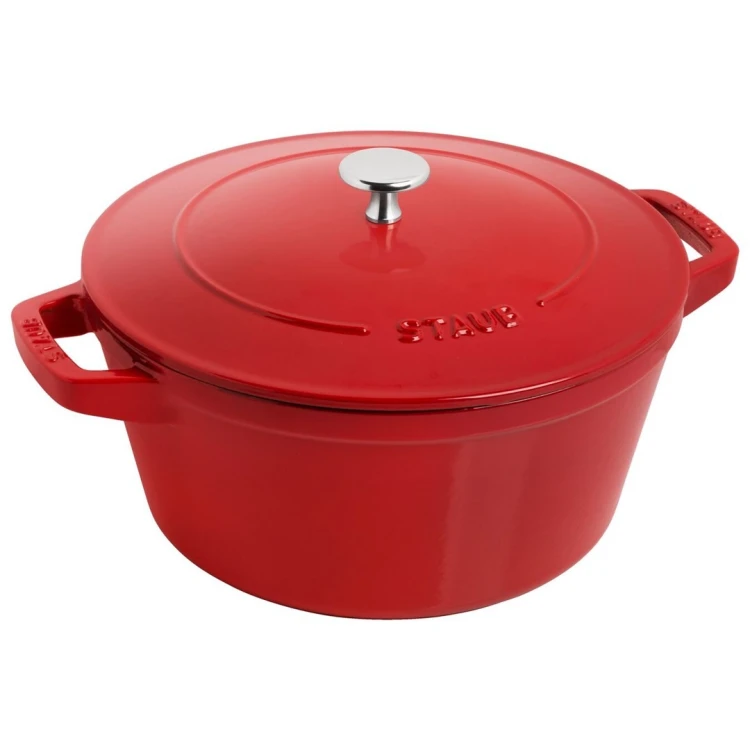 Staub La Cocotte Okrągły Żeliwo Naczynie do pieczenia - ZESTAW 3 SZTUK