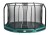 Trampolina Premium Ground Combo 427cm zielona