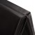Materac gimnastyczny składany czarny 2400x1200x50mm HMS MGS01