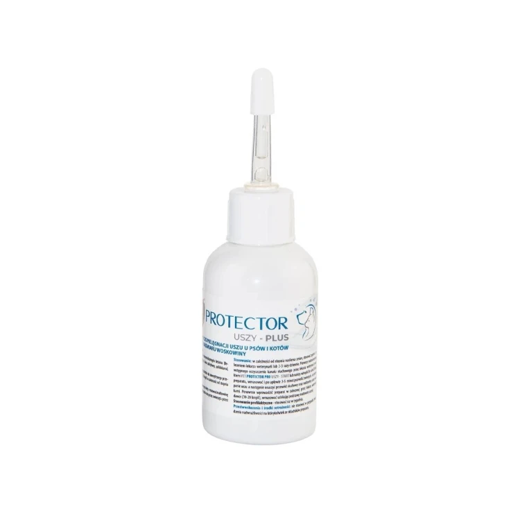 JM SANTE VET PROTECTOR USZY PLUS płyn do pielęgnacji uszu 50 ml