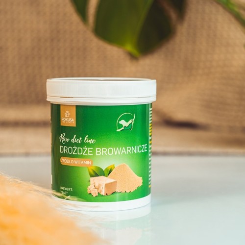 Pokusa Raw Diet Line Drożdże browarnicze 1000g