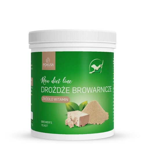 Pokusa Raw Diet Line Drożdże browarnicze 250g