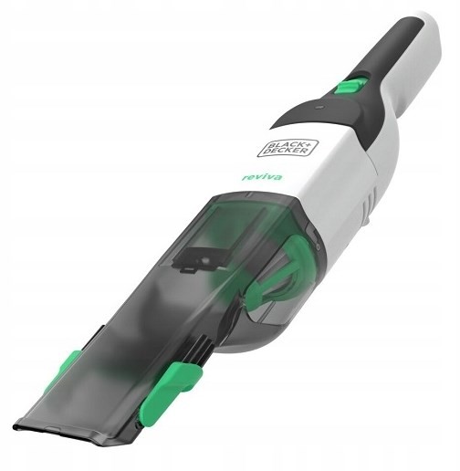 Black & Decker REVHV8C-QW odkurzacz przenośny Czarny, Biały Bez worka