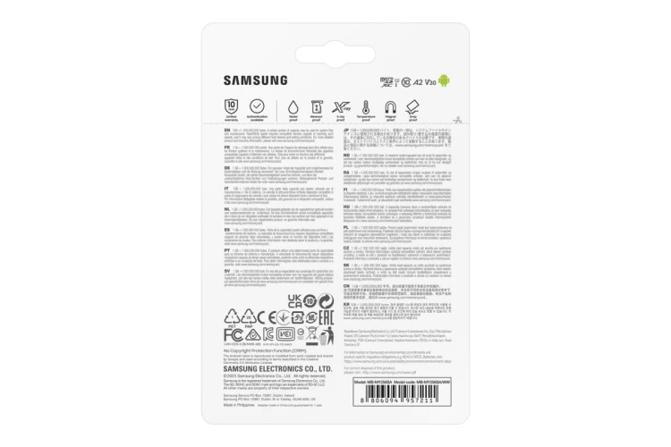 Samsung MB-MY256S 256 GB MicroSDXC UHS-I