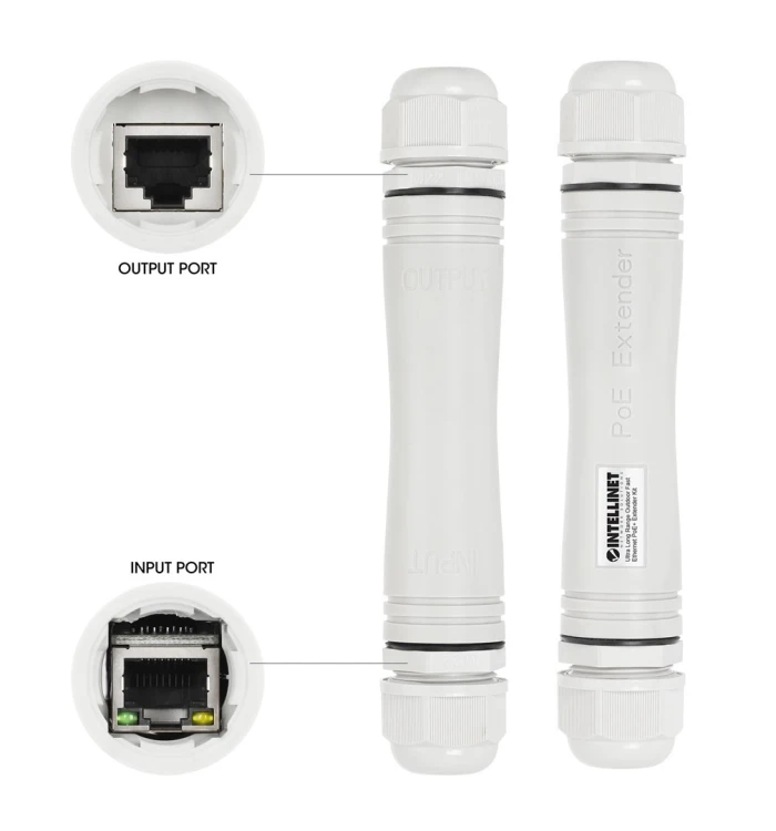 Intellinet 561952 adapter PoE Fast Ethernet