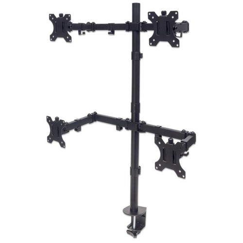 Manhattan 461566 uchwyt / stojak do monitorów 81,3 cm (32") Biurko Czarny