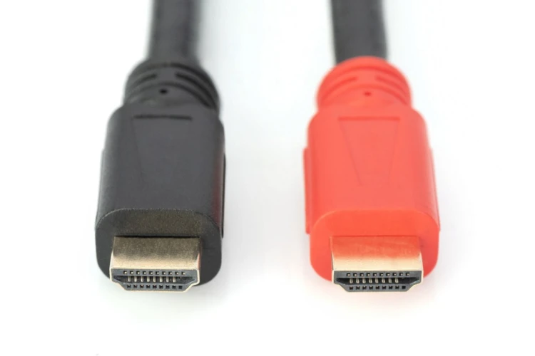 DIGITUS Kabel połączeniowy ze wzmacniaczem HDMI 1.4 High Speed 1080p60Hz FHD HDMI A/HDMI A M/M czarny 30m