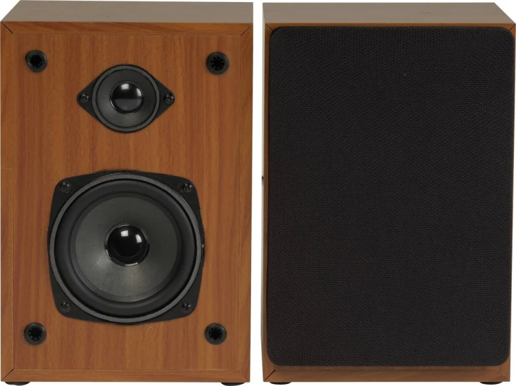 Retro wieża stereo Denver MRD-52 z gramofonem light wood