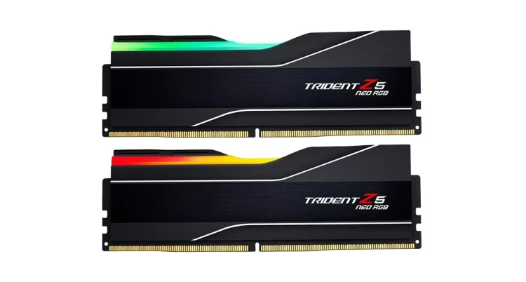 G.Skill Trident Z5 Neo RGB F5-6000J4048F24GX2-TZ5NR moduł pamięci 48 GB 2 x 24 GB DDR5 6000 MHz