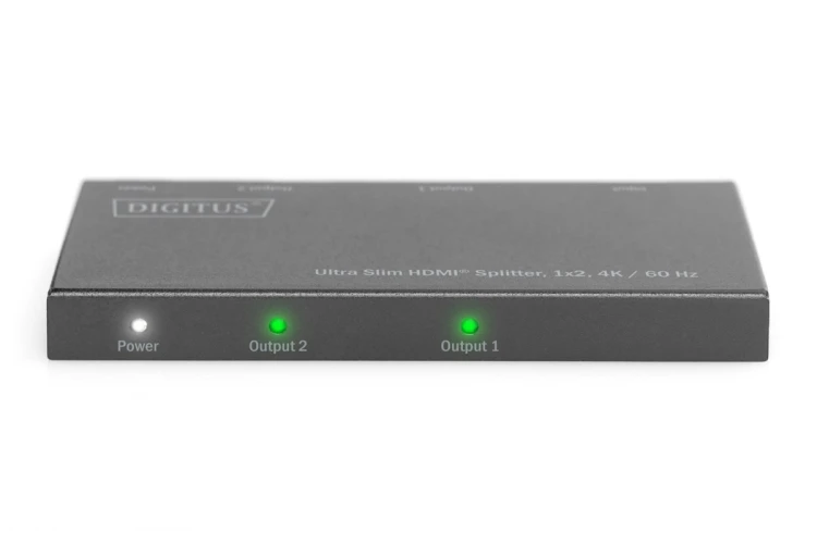 Splitter HDMI 2-portowy UHD4K 60Hz HDR HDCP 2.2 audio