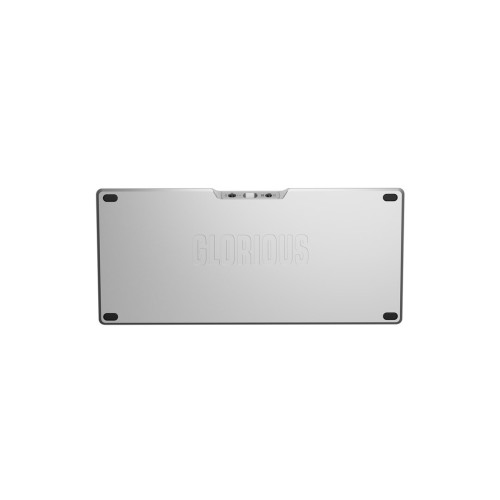 Glorious Gaming GMMK 3 PRO 75% Prebuilt klawiatura USB + RF Wireless + Bluetooth QWERTY US English Srebrny