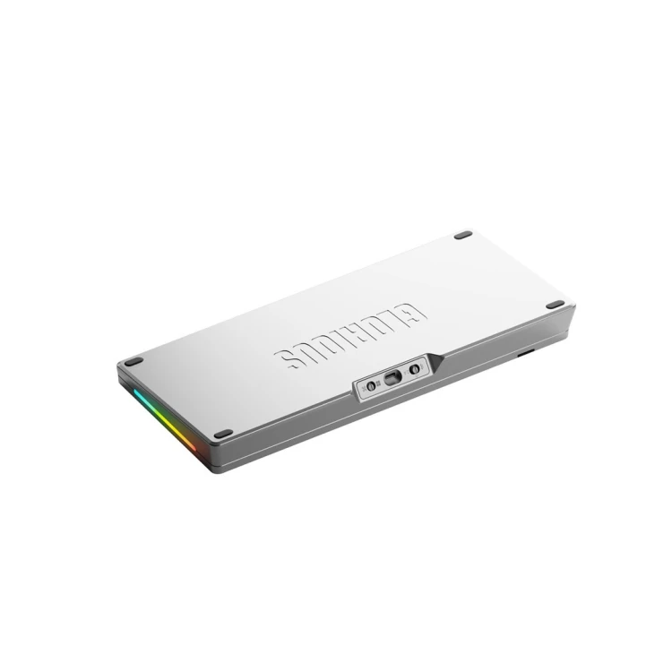 Glorious Gaming GMMK 3 PRO 75% Prebuilt klawiatura USB + RF Wireless + Bluetooth QWERTY US English Srebrny