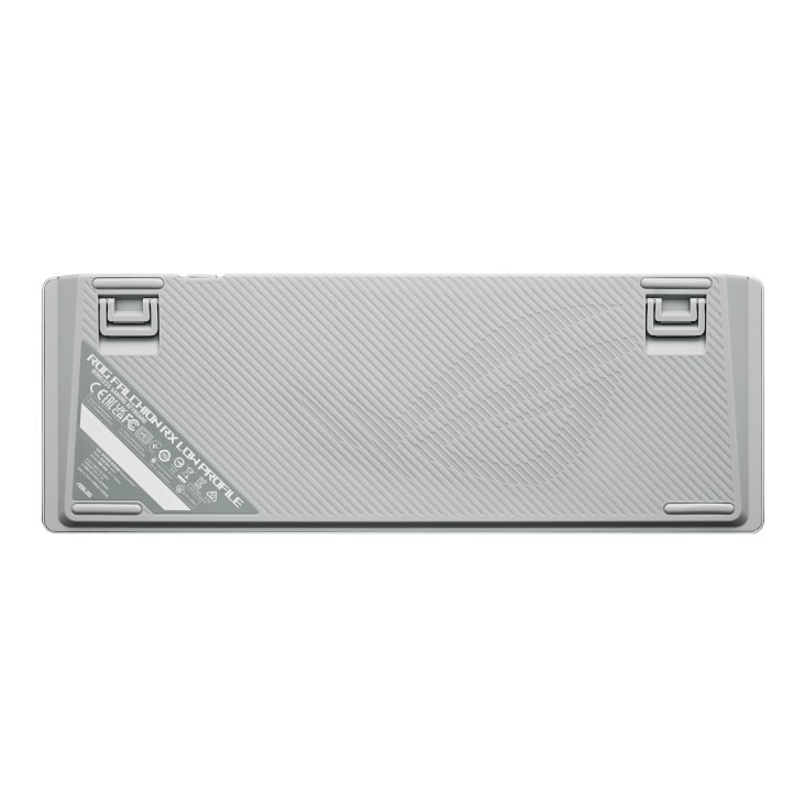 Klawiatura Gaming USB + RF Wireless + Bluetooth QWERTZ Biały ASUS ROG Falchion RX Low Profile