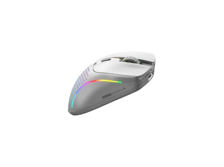Glorious Gaming Glorious Model D 2 Wireless Gaming-Maus - weiß