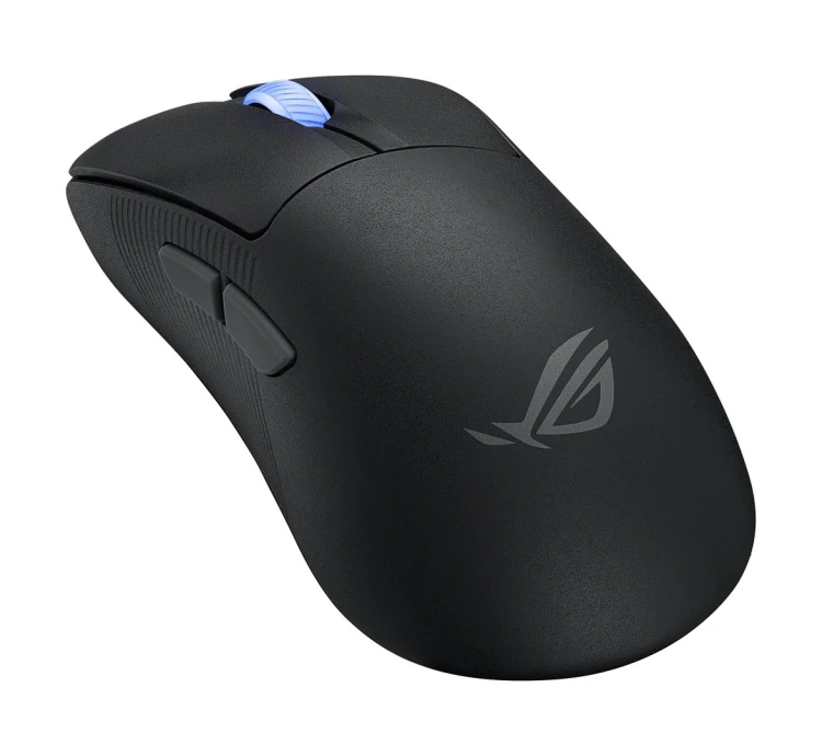 ASUS ROG Keris II Ace Wireless AimPoint Black myszka Gaming Po prawej stronie RF Wireless + Bluetooth + USB Type-A Optyczny 42000 DPI