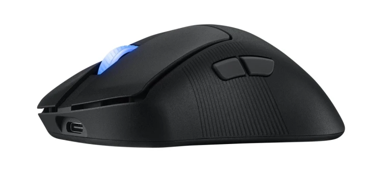 ASUS ROG Keris II Ace Wireless AimPoint Black myszka Gaming Po prawej stronie RF Wireless + Bluetooth + USB Type-A Optyczny 42000 DPI