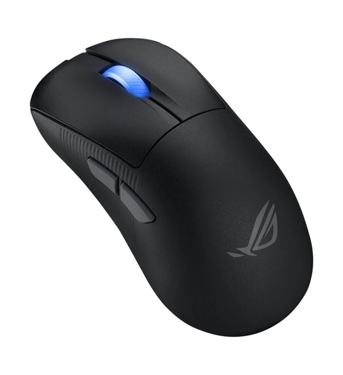 ASUS ROG Keris II Ace Wireless AimPoint Black myszka Gaming Po prawej stronie RF Wireless + Bluetooth + USB Type-A Optyczny 42000 DPI