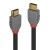 Lindy 36966 kabel HDMI 7,5 m HDMI Typu A (Standard) Czarny, Szary