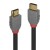 Lindy 36966 kabel HDMI 7,5 m HDMI Typu A (Standard) Czarny, Szary