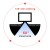 Qoltec Filtr prywatyzujący do MacBook Air 13.6" | Magnetyczny | Ochrona wzroku