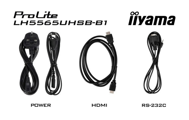 iiyama LH5565UHSB-B1 signage display Kiosk 138,7 cm (54.6") LED Wi-Fi 800 cd/m2 4K Ultra HD Czarny Procesor wbudowany Android 11 24/7