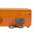 Radiobudzik retro Denver CR-425 pomarańczowy
