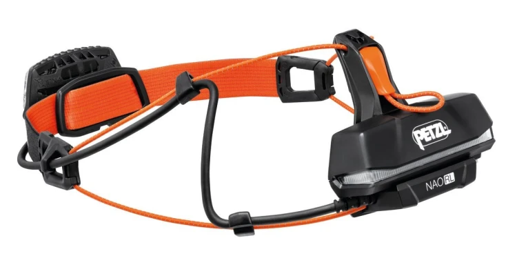 Latarka czołowa LED Petzl NAO RL Czarny, Pomarańczowy