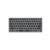 UNITEK D1092A klawiatura USB Amerykański międzynarodowy Szary