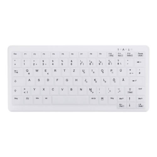 CHERRY AK-C4110 klawiatura Medyczna RF Wireless QWERTZ Niemiecki Biały