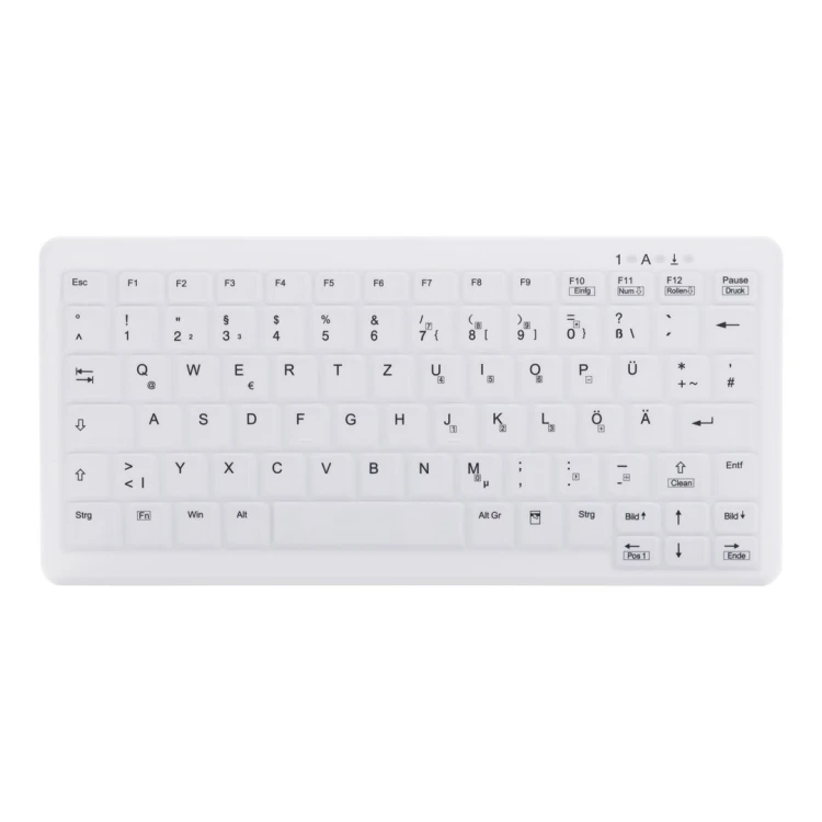 CHERRY AK-C4110 klawiatura Medyczna RF Wireless QWERTZ Niemiecki Biały