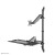 Neomounts WL90-325BL1 uchwyt / stojak do monitorów 81,3 cm (32") Ściana Czarny