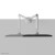Neomounts DS70-250SL1 uchwyt / stojak do monitorów 88,9 cm (35") Biurko Srebrny