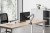 Neomounts DS70-250SL1 uchwyt / stojak do monitorów 88,9 cm (35") Biurko Srebrny