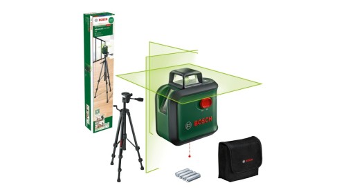 BOSCH LASER ADVANCED LEVEL 360 UNI ZIELONY +TT150