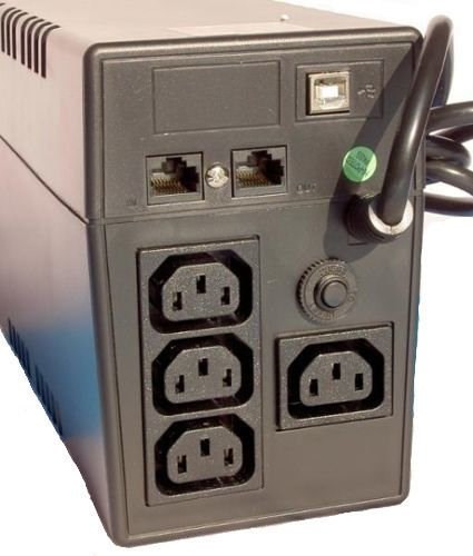 Orvaldi VPS 600 zasilacz UPS Technologia line-interactive 0,6 kVA 360 W