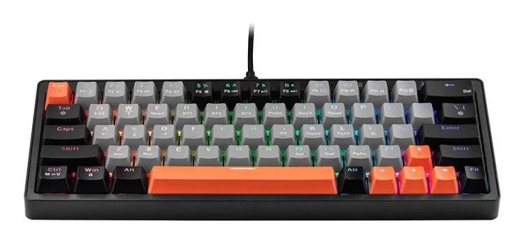 Klawiatura mechaniczna Tracer GAMEZONE EVO1 HOT SWAP 63 (Grey) TRAKLA47297