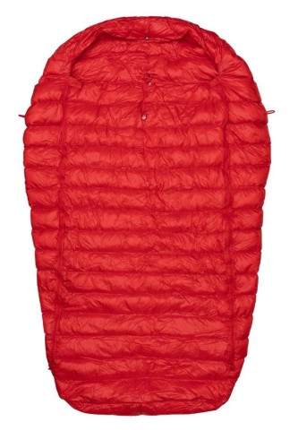 śpiwór quest 4two-red-red PAJAK