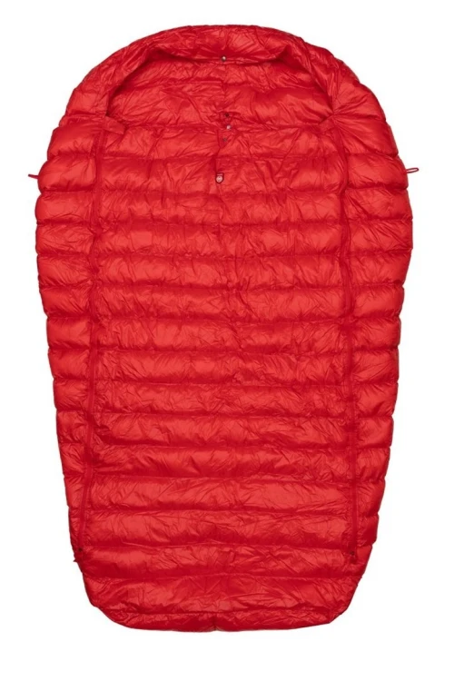 śpiwór quest 4two-red-red PAJAK