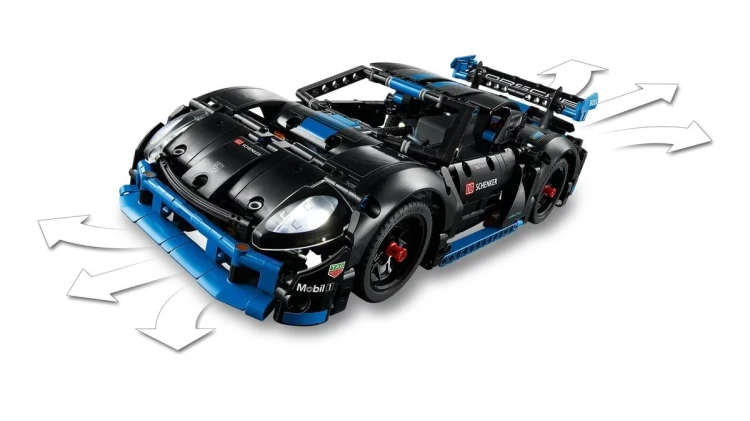 LEGO TECHNIC 42176 Samochód wyścigowy Porsche GT4 e-Performance