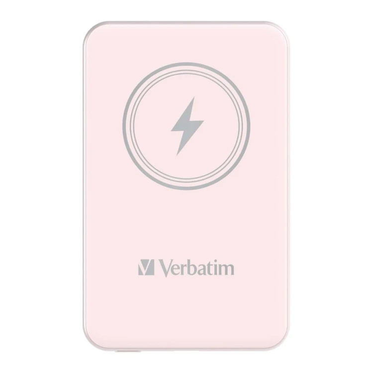 Verbatim Charge 'n' Go Litowo-polimerowy (LiPo) 10000 mAh Bezprzewodowe ładowanie Różowy
