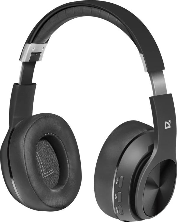 Słuchawki nauszne bluetooth z mikrofonem DEFENDER FREEMOTION B540 czarne