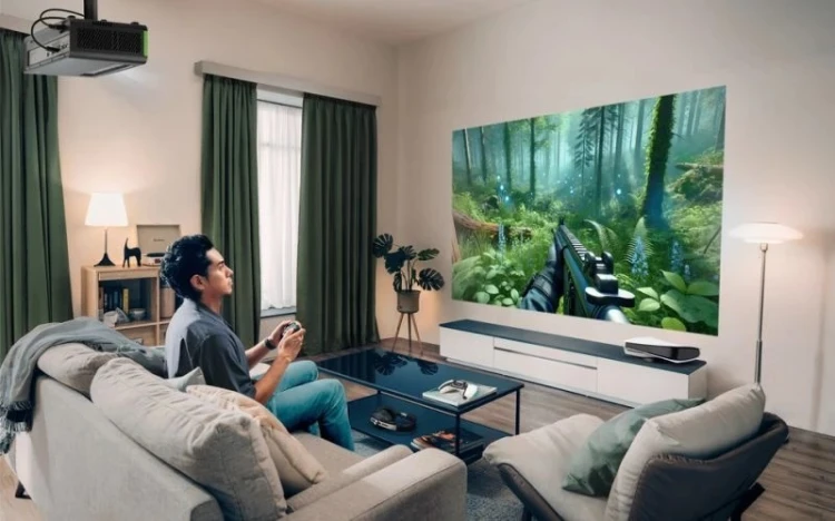 Viewsonic X1-4K Pro Projektor o standardowym rzucie DMD UHD 4K (3840x2160) Kompatybilność 3D Czarny, Zielony